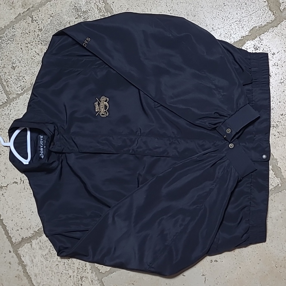Dry Joys By FJ FootJoy Black Men's Golf Jacket Size XL